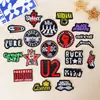 Parches bordados autoadhesivos de banda de rock. Decoración DIY para libretas, fundas de laptop y teléfono, ropa. Venta al por mayor transfronteriza