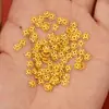 Accesorios de Oro Arena de Conservación de Color Fuerte Material para Joyería DIY Portaflores de Oro Antiguo Pulsera Espaciadora Pulsera Pulsera Trenzada Espaciador de Cuentas