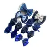Accesorios DIY Accesorios de Lazo de Tela Azul Accesorios para Zapatos y Sombreros Pasadores Accesorios para Fundas de Teléfono Móvil Accesorios para Ropa de Muñecas BJD
