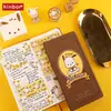 Kinbor Sanrio Cachorro Parchal Livro de Mão Conjunto de Presente Livro Quadrado Livro de Planejamento Semanal 2024