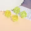Cubos de Hielo Simulados Luminosos Transparentes de Acrílico de Alta Transparencia, Accesorios de Resina para Funda de Teléfono con Pegamento de Crema Hecho a Mano para Manualidades DIY