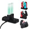 Switch/Oled mango pequeño columna de luz colorida recargable cuatro cargas cargador de mango 2 PRO TNS-1756