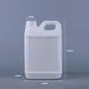 Barril Químico de Plástico Atacado 1-6 Litros Barril de Plástico 2.5L Barril de Embalagem Plástica de Essência 5 Litros Barril Plano Selado Resistente a Ácido e Alcalino