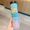 Goma de Color Café Maillard para el Cabello de Mujer No Estrangula el Cabello Cola de Caballo Alta No se Desmorona Diadema Cuerda Elástica Alta para el Cabello Accesorios para el Cabello