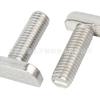 Tornillo tipo T de acero inoxidable 304, perno tipo T, perfil de aluminio, ranura para paneles fotovoltaicos con tornillo de cabeza cuadrada, tipo de cabeza 14,5/18/23