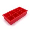 Billion Platinum Silicone Cubo de gelo quadrado de silicone 8 pares Cubo de gelo de silicone Cubo de gelo quadrado de silicone 8 pares Hóquei no gelo quadrado de silicone