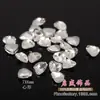 Diamante satélite de cristal de diamante con forma especial, punta inferior, ojo de caballo, gota de agua, corazón, rectangular, ovalado, joyería para uñas DIY, taladro