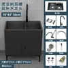 Fregadero de Cocina de Acero Inoxidable con Gabinete Integrado, Fregadero para Lavar Platos para Viviendas de Alquiler, Gabinete Sencillo de Madera Maciza con Fregadero Simple o Doble