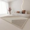 Tapete de sala de estar moderno minimalista Tapete para mesa de centro de caxemira italiana Tapete de chão Cobertor para sofá de quarto 2024 Área grande Loja inteira