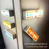 Padrão personalizável carregável ímã de geladeira luminoso sete dias toda a família loja de conveniência ímã caixa de luz luz noturna sinal eletrônico luz