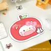 Alfombrilla de Ratón con Expresión de Hello Kitty de Dibujos Animados para Dormitorio de Niñas, Oficina, Escritorio de Computadora de Escritorio, Alfombrilla para Teclado y Juego