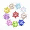 Suministros de Decoración para Ventana de Barra de Habitación de Navidad de Amazon Decoración de Árbol de Navidad Copos de Nieve Largos Transparentes