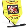 Porta-Retrato de Futebol Transfronteiriço Display de Mesa de Madeira com Tema Esportivo Presente para Home Office Decoração de Ornamento de Madeira