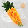 Simulación de flores de delphinium, jacinto, ceremonia de boda, guía para el salón de bodas, hilera de flores decorativas, arreglo floral individual con Flower Hotel