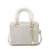 Bolsa Quadrada Pequena Estilo Coreano 2025 Primavera e Verão Nova Bolsa de Ombro de Moda High-End Bolsa Transversal Simples