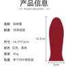Novo Conjunto de Alças de Pote de Silicone Luvas para Wok Conjunto de Alças de Pote de Silicone Tamanho Grande pequeno Conjunto de Alças de Orelha de Pote de Silicone Fábrica em estoque