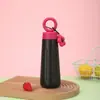 Taza con Forma de Pétalo de Aspecto Elegante, Creativa y de Moda, Taza Portátil, Asa de Anillo, Taza Termo Linda, Taza de Agua para Deportes