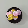 Pegatinas creativas gourmet personalizadas para refrigerador, pegatinas magnéticas de resina para jugar con comida, pegatinas de decoración para el hogar, suministro directo de fábrica