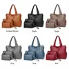 Bolsa Tote para E-commerce Transfronteiriço Mais Vendida Bolsa Mãe e Filho Conjunto de Várias Peças Bolsa Feminina Popular Bolsa de Ombro Feminina Bolsa de Mão