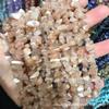 Cristal natural cadena larga con cuentas cuentas sueltas grava pulida con forma pulsera larga collar accesorios DIY hechos a mano