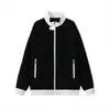 Sudadera de cuello alto con bloques de color estilo coreano para otoño 2026 para hombres y mujeres, con rayas laterales, corte holgado, efecto adelgazante y estilo cárdigan casual de manga larga