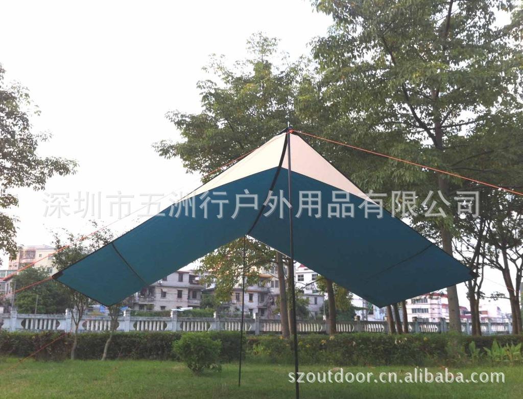 五洲风情野营4X4米遮阳天幕