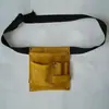 Bolsa de cintura para herramientas de piel de vaca de venta caliente, bolsa eléctrica, kit de jardinería, kit de ferretería multiusos de emergencia