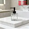 Amazon Shein Garrafa de Vidro Waffle para Pressão Banheiro de Hotel Desinfetante de Mãos de Luxo Frasco Refil Multicor Atacado