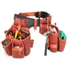 Bolsillo de Cintura para Herramientas Personalizado de Fabricantes Chaleco Portátil Bolsa de Herramientas de Cuero Bolsa de Herramientas de Ferretería Desmontable
