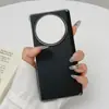Adecuado para Vivoxfold5 Eje Central Funda Protectora Plegable Todo Incluido Patrón de Cuero Liso de Negocios Funda Protectora Anticaídas Succión Magnética