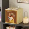 Gabinete de Celosía de Acero Combinación Libre Gabinete de Almacenamiento para Jardín de Infancia Estantería para Sala de Estar Dormitorio Estantería de Pie para Estudio