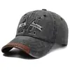 Gorras Transfronterizas para Mujer, Estilo Retro Británico Europeo y Americano, Gorras de Béisbol de Comercio Exterior Japonés y Coreano, Gorras de Béisbol de Mezclilla Lavada Desgastada para Hombre