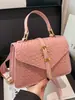 Bolso cruzado de un solo hombro para mujer 2026, moderno y a la moda, con bloques de color, bolso cuadrado pequeño tejido vintage, bolso de mano texturizado