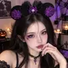 2026 Nuevos Accesorios para Fiesta Estilo Oscuro Diadema Transfronteriza Adulto Diadema Divertida Halloween Pinza para el Cabello de Calavera para Mujeres