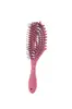 Peine de Gradiente Hueco Transfronterizo, Peine Ovalado para Alisar el Cabello Lacado, Peine Ovalado para Peinar el Cabello Esponjoso, Peine Oscilante