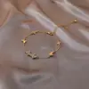 Qingdao Jinmeilai joia personalidade linda borboleta diamante pulseira feminina Rede vermelha temperamento Coringa pulseira joia atacado