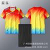 Nuevo en stock traje de uniforme de voleibol unisex camiseta de bádminton escolar uniforme de equipo de competencia de tenis de mesa transpirable uniforme de bola