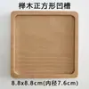 Posavasos de Madera Almohadilla Aislante de Calor Regalo Día del Maestro Navidad Nombre Personalizado Regalo de Agradecimiento Cumpleaños Alfombrilla de Té Estilo Japonés para Café