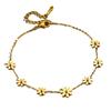 Moda transfronteriza exquisito sentido de diseño de girasol nueva explosión pequeño margarita oro collar alto sentido traje de joyería