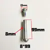 Ruedas de Maleta 6mm-8mm Remache Tornillo Dedicado Varilla de Unión Rueda de Estuche Reparación de Equipaje Remache de Reemplazo