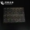 Suministros del Fabricante 24 Piezas de Uñas Postizas Adhesivas, Pegatinas de Pegamento Impermeables, Uñas Postizas Portables, Cinta de Doble Cara tipo Gelatina, Transparentes