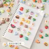 Adesivos Estéreo 3D DIY Cola de Creme de Resina Adesivos de Cartão para Brinquedo de Crianças Meninas Adesivos para Capa de Celular Adesivos para Decoração de Caderno