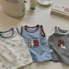 [Liquidación] Heyhoney Conjunto de Tres Piezas de Chaleco de Verano para Niños, Niños y Niñas, Empaque en Caja de Regalo