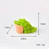 Linda escena de tienda de postres en miniatura Casa DIY con adorable oso y decoraciones de juguetes de comida de frutas, un gran regalo para las fiestas