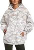 Amazon Transfronterizo TK Camarones Venta Caliente Explosiones Talla US Hoja de Arce Estampado de Leopardo Sudadera con Capucha y Mangas Hombro para Hombres y Mujeres