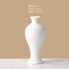 Vaso de cerâmica simples em branco DIY pintura em cor sob o esmalte embrião branco não gesso pintura à mão infantil cerâmica simples em branco frete grátis