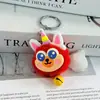Encantador y popular llavero de peluche de unicornio, regalo de dibujos animados, figura para coche, llavero y accesorio para mochila