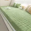 Nuevo Alfombrilla para Ventana de Mirador Otoño e Invierno 2025 Pana Cálida Almacenamiento de Calor Alfombrilla para Repisa de Ventana Estilo Crema Francés Lavable a Máquina Alfombrilla para Balcón