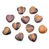 Venta Caliente Transfronteriza 2cm Polvo de Piedra Natural Cristal Corazón Turquesa Gema Cristal Accesorios para Joyería DIY