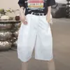 Pantalones tipo bloomers casuales de moda azul marino para mujer, estilo nuevo para mujeres petite, pantalones cargo adelgazantes